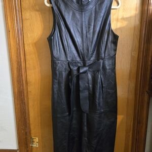 ANTONIO MELANI Genuine Lamb Leather Dress